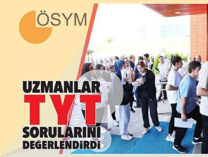 Uzmanlar TYT sorularını değerlendirdi