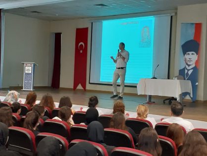 26 Eylül de Çekmeköy Güç Kardeşler Anadolu Lisesi öğrencilerine Üniversite Sınavına Hazırlığın Püf Noktaları ve Motivasyon konulu sunum yaptım